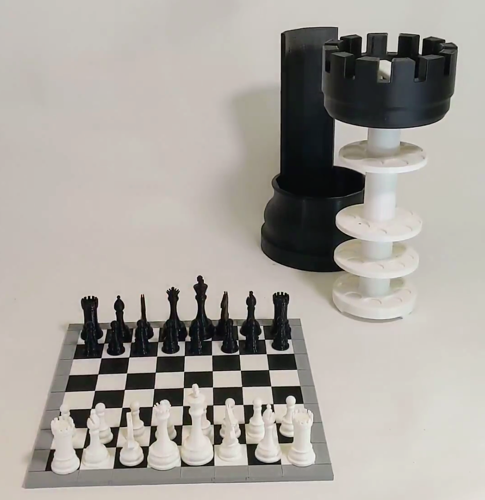 3D Printed Chess Set