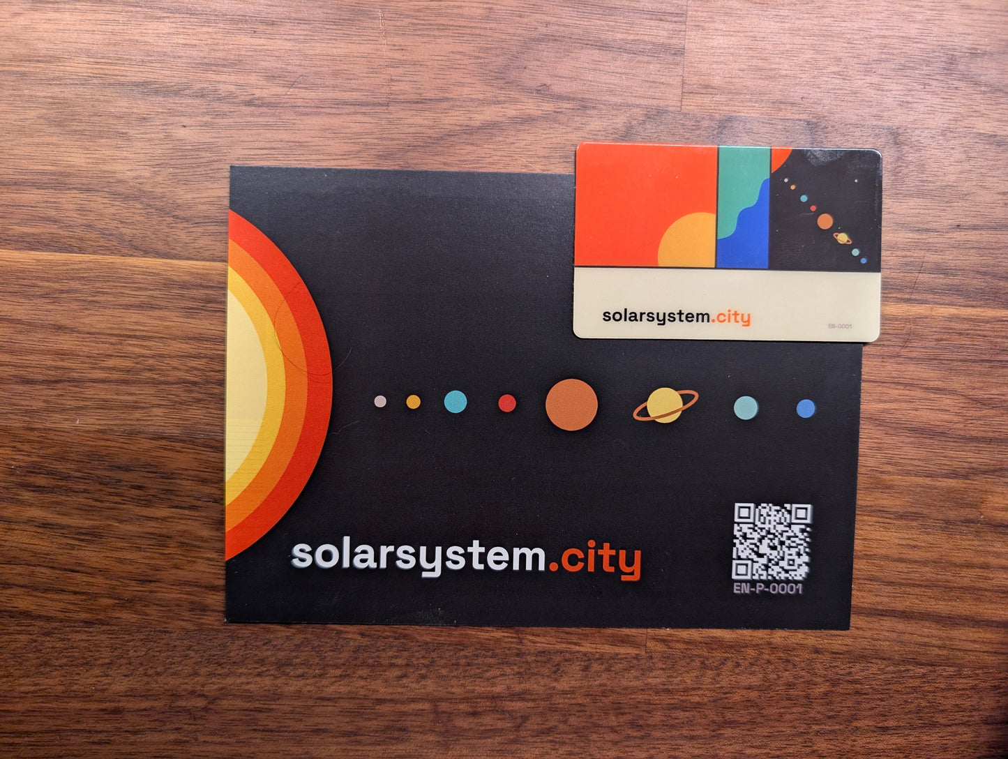 SolarSystem Sun Card